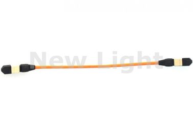 Гибкий провод оптического волокна МПО МПО, кабель оптического волокна 50/125ум ОМ2 для применения КАТВ