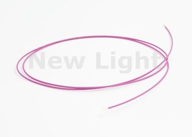 Режим кабеля оптического волокна пурпурного цвета симплексный одиночный с рукавом предохранения от волокна