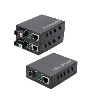 1.25G SFP Fiber Media Converters LC Connector Tx1550nm DFB Одномодный источник питания 3.3V