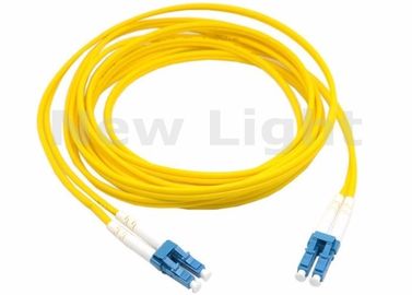 Соединительные кабели оптического волокна дуплекса СМ удваивают ЛК К режиму кабеля заплаты волокна ЛК одиночному