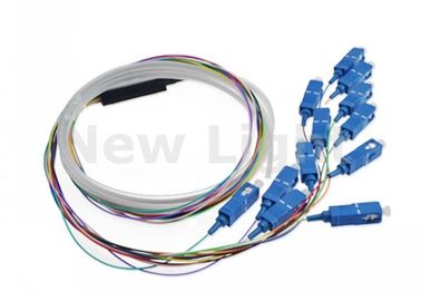 Волокно Пигайл 0.9мм ядра соединительных кабелей 12 оптического волокна СК УПК для сетей передачи данных