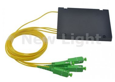 муфта оптического кабеля одиночного режима Сплиттер оптического волокна ПЛК 1кс3 с соединителем СК АПК