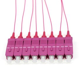 Отрезок провода оптического волокна СК ОМ4/ПК, соединительные кабели 12 1 волокна м красит 0.9мм