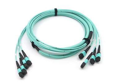 48 кабель хобота МПО МТП гибкого провода волокна, 4*12 прыгун волокна МПО оптический