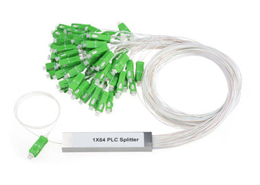 Пассивный Сплиттер 1 оптического волокна в 64 вне мини типе ПЛК 1кс64 с соединителем СК
