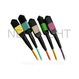 ММ СМ МПО к кабелю малопотертому 0.35дБ проламывания 4 двухшпиндельному ЛК &amp; стандартной потере 0.60дБ