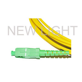 Водоустойчивый желтый цвет соединителя х волокна гибкого провода Ип67 волокна Ск Апк Фтта