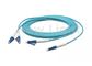 3М ЛК К кабелю оптического волокна ЛК, голубому двухшпиндельному кабелю оптического волокна одиночного режима ОМ3