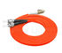 мулти кабель ПВК гибкого провода 3.0мм стекловолокна соединителя режима СТ-ЛК двухшпиндельный оранжевый