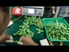 250um Обнаженный волокно-волоконный оптический адаптер с однорежимным волокном типа в фланце