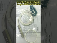 1*8 Оптическое волокно с разъемом 1x8 Стальная трубка Sc Apc Gpon Plc Splitter 1/8