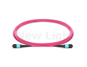 ядр ОМ4 12 женские МПО/МТП - кабель 5М мадженты гибкого провода ЛСЗХ 3,0 стекловолокна МПО