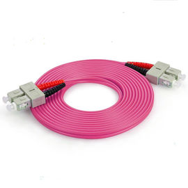 Мулти СК гибкого провода ОМ4 3,0 стекловолокна дуплекса режима К кабелю заплаты волокна СК