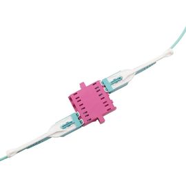 Вытяните тип дуплекс ОМ3 режима гибкого провода оптического волокна УНИБООТ ЛК Мулти - материал 150 ЛСЗХ