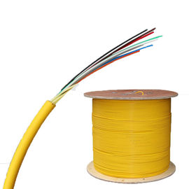 Гибкий провод волокна одиночного режима ПВК кабеля оптического волокна ядра ФТТТХ 8 крытый