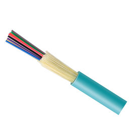 Распределительный кабель Аква ОМ3 стекловолокна ФТТХ режима ядра оптического волокна 12 Мулти крытый