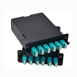 МПО-24 к дуплексу 12кс ЛК, типу АФ, 24 кассетам волокон ОМ3 мультимодным ФХД МПО