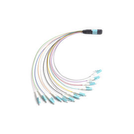 12 ф МТП - проламывание оптического волокна МТП МПО ЛК 0,9 мм кабеля для коробки модуля кассеты МПО