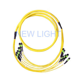 Гибкий провод оптического волокна кабеля МПО хобота кабеля ОМ3 ОМ4 40Г-100Г МПО МТП/3.6мм круглый