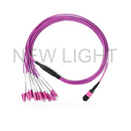 Промышленный Мулти кабель волокна с стилем соединителей МТП/МПО МТП/МПО