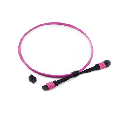 Купить 12 PVC 3.0mm OM4 50 вносимой потери OM3 гибкого провода волокна MPO MTP низкий/125 online manufacture