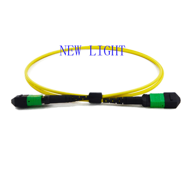 Купить Потеря высокого дохода кабеля проламывания PVC 3.0mm MTP MPO для центров данных высокой плотности online manufacture