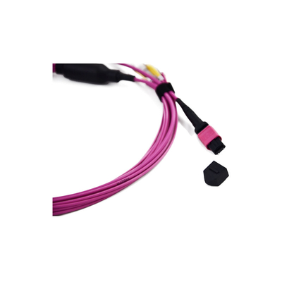 Купить MM/SM 10 GB OM3 MPO к кабелям заплаты разветвителя кабеля 0.9mm волокна LC online manufacture