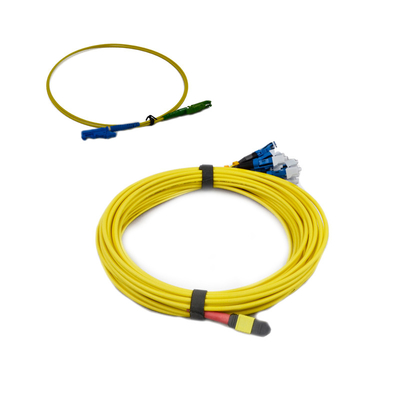 Купить MM MPO к кабелю проламывания волокна кабеля волокна LC совместимому с Huawei QSFP online manufacture