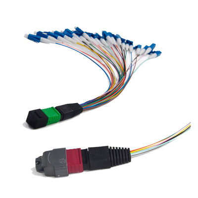 Купить дуплекс 10G OM3 OM4 гибкого провода круга MPO MTP 3.0mm LSZH мультимодный online manufacture