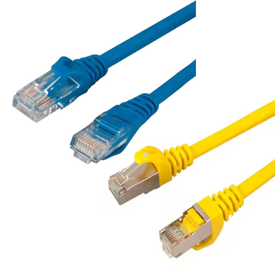 Купить Чистая медь с двойным щитом Cat6 сетевой патч-шнур RoHS сертифицирован UL ETL FCC одобрен online manufacture