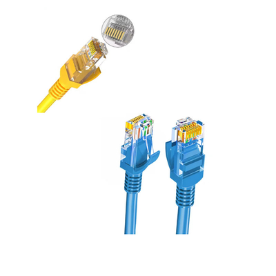 Купить Золотопокрытый Cat6 Patch Cord UL Certified Double Shielded Cat7 сетевой кабель online manufacture