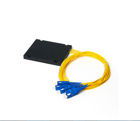 Купить SC Connector PLC Fiber Optic Splitter Single Mode с рабочей волной 1260-1650 для оптических сетей online manufacture