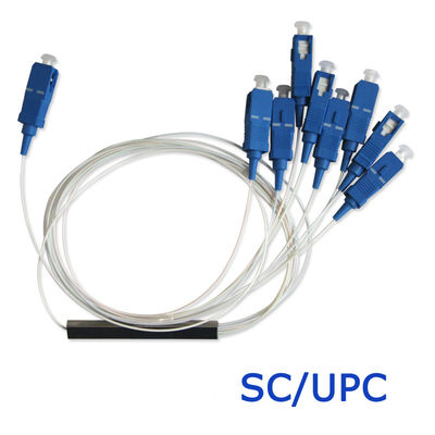Купить SC PC Mini Fiber Optic Splitter Single Mode Low Insertion Loss для приложений FTTH и CATV online manufacture