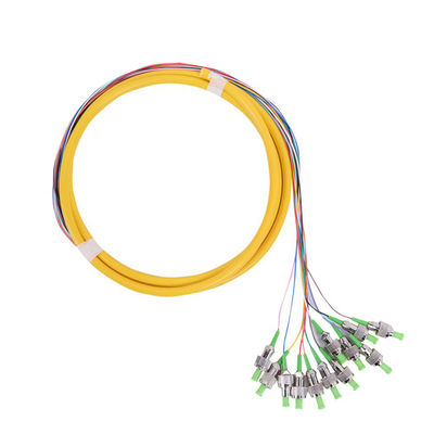 Купить ST APC Connector Fiber Optic Pigtail с потерей вставки 0,3 дБ и 12-ядерной связанной трубкой online manufacture