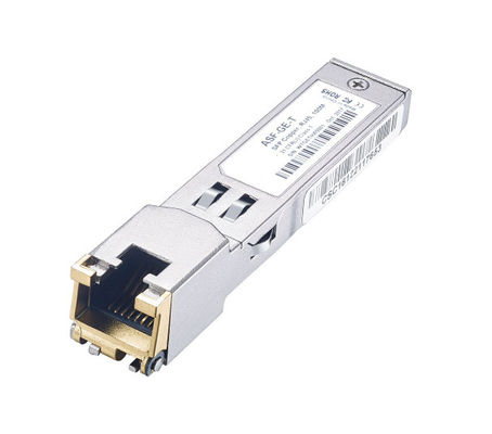 Купить Оптический приемопередатчик SFP с длиной волны 850 нм, разъемом RJ45 (гнездо) и скоростью передачи данных 1,25 Гбит/с для приложений 10G Base-SR/SW online manufacture