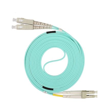 Купить LC-SC Multimode Fiber Patch Cable 10 Meter LSZH Jacket 50/125um для высокоскоростной передачи данных online manufacture