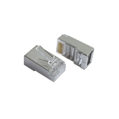 Купить Разъемы RJ45 8P8C для кабеля CAT6, с позолоченными контактами, защитными колпачками и более 1000 циклов сопряжения online manufacture