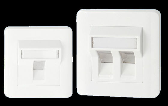 Купить 40 Гбит/с Backbones CAT7 Socket с пропускной способностью 600 МГц и поддержкой PoE++ для высокоскоростной сети Wall Plate Switch online manufacture