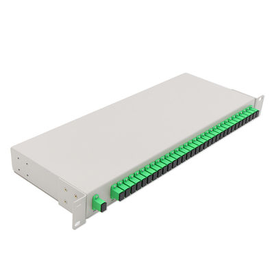 Купить Стоечный PLC-оптический разветвитель с разъемом SC/APC и гарантией 3 года online manufacture