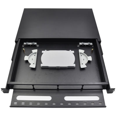 Купить 19-дюймовая оптическая патч-панель ODF на 24 порта с выдвижной структурой для удобства эксплуатации в дата-центрах online manufacture