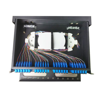 Купить 19 дюймовая стойка MPO/MTP Fiber Optic Patch Panel с 48/96 Fiber Capacity и материалом SPECC online manufacture