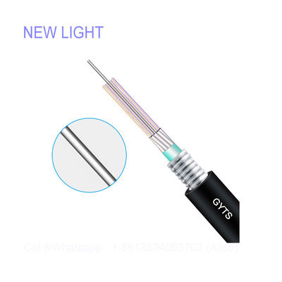 Купить 24 ядра GYTS волоконно-оптический кабель с LSZH Jacket для воздушного применения online manufacture