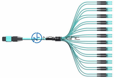 Купить 1300nm 24 мужчина кабеля волокна MPO MTP или женская вносимая потеря 0.5dB online manufacture