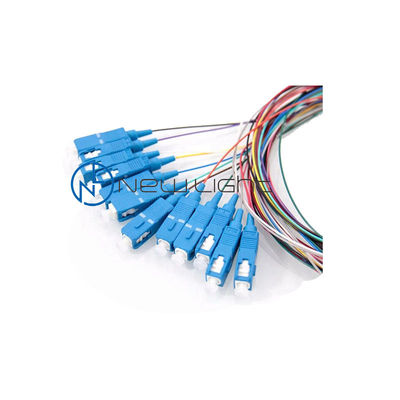 Купить LSZH 12 Color 1m Fiber Optic Pigtail с соединителями SC E2000 FC ST и низкой потерей вставки online manufacture