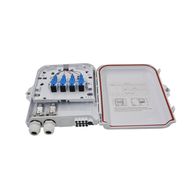 Купить Стена коробки прекращения сети Splitter PLC кассеты ядра ABS 8 Mountable online manufacture