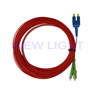 Купить LSZH 3M Multimode Duplex Fiber Optic Patch Cable SC/LC к LC Настраиваемая длина online manufacture