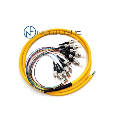 Купить Оптическое волокно одиночного режима привязывает 1m LSZH 0.9mm FC UPC/стренгу APC 12 online manufacture