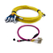 вносимая потеря PVC/LSZH гибкого провода оптического волокна 3.0mm G657A1 MPO MTP низкая