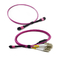 MM MPO к кабелю проламывания волокна кабеля волокна LC совместимому с Huawei QSFP