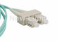 Мультимодный двухшпиндельный кабель оптического волокна, кабель заплаты волокна СК ЛК длины в 3 метра